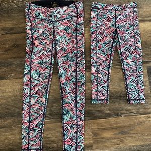 Mommy and Me Lilly Pulitzer weekend leggings Small